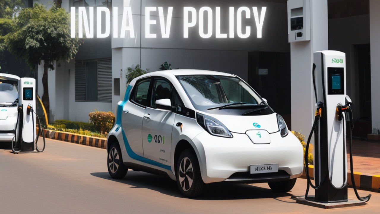 In India, the EV policy encourages international investment in electric mobility.